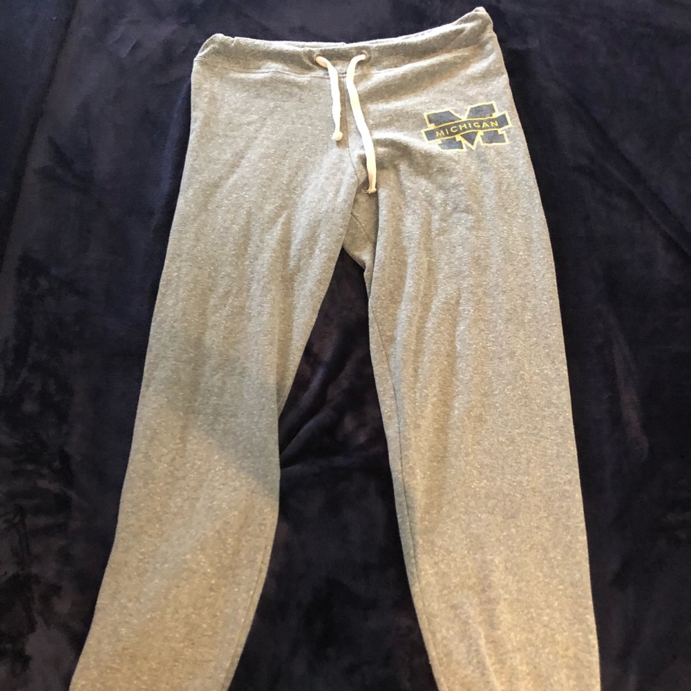 Grey Michigan sweatpants